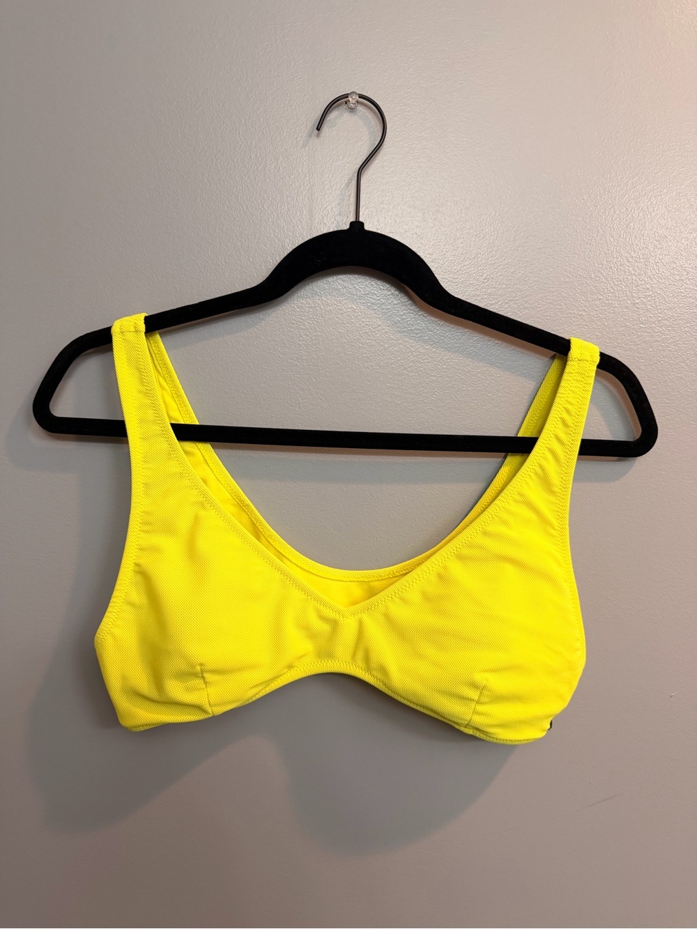 Volcom Neon Yellow Bikini Top